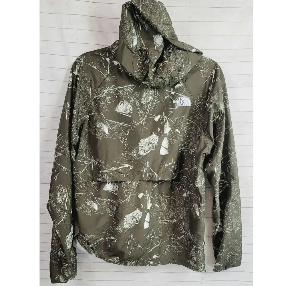 THE NORTH FACE Flyweight Hoodie 2.0 Windbreaker Jacket, sz Medium